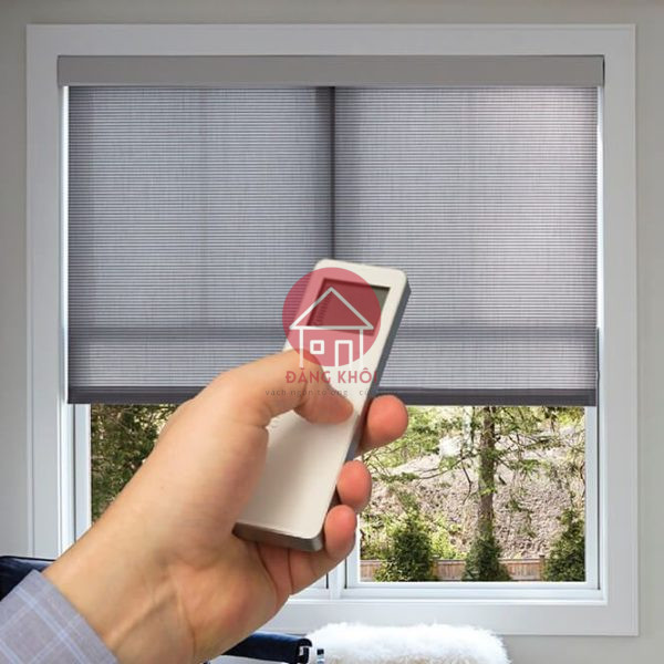 rèm tổ ong tự động
