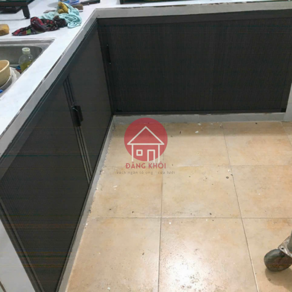 Rèm tổ ong cửa bếp giúp tối ưu hóa không gian trong nhà