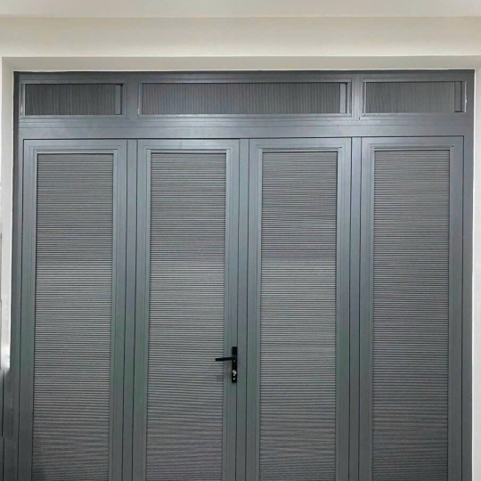 bảng giá rèm tổ ong trên kính màu xám