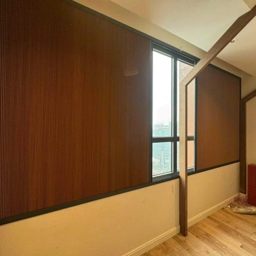 Rèm tổ ong chống nóng lắp cho cửa sổ lớn