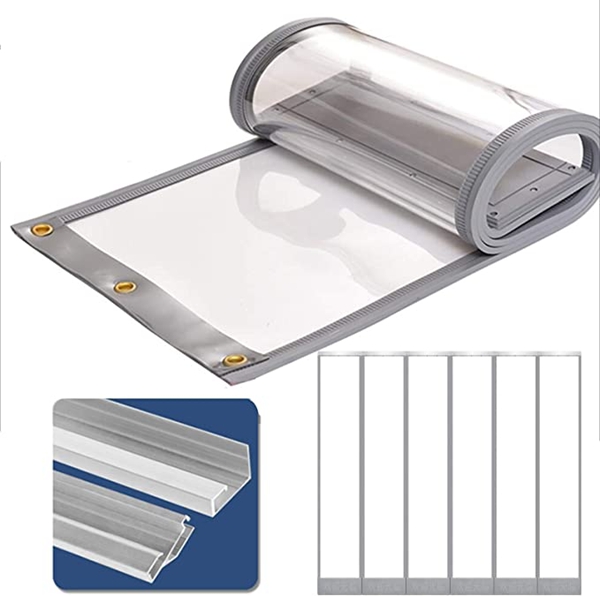 Rèm nhựa PVC nam châm và cấu tạo viền nam châm